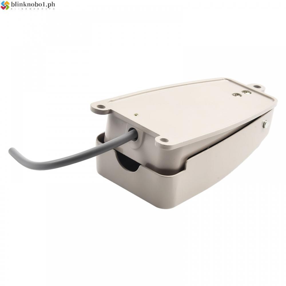 Dễ dàng sử dụng Vỏ nhôm Công tắc bàn đạp chân điện 10A SPDT 1NO1NC Footwitch