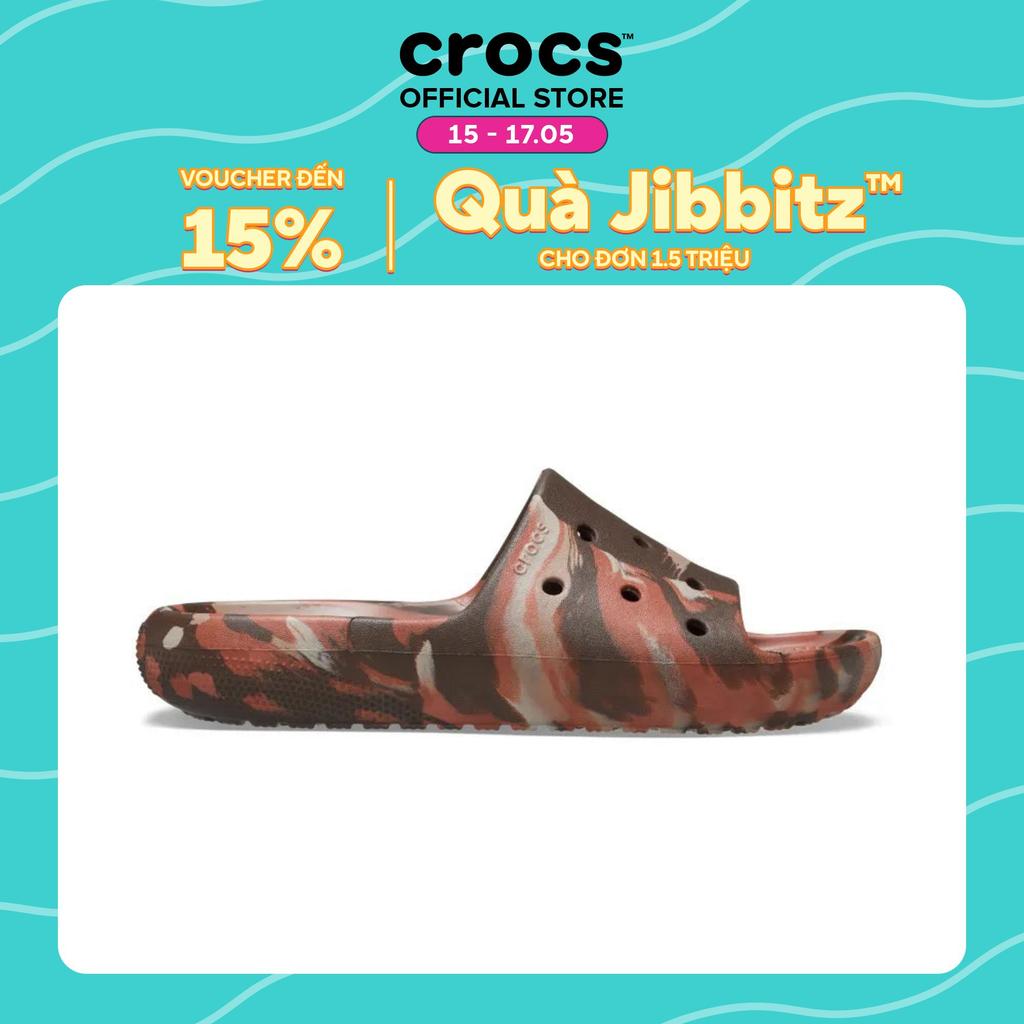 Dép Crocs Classic Slide Unisex - Thiết kế quai ngang, chống nước, nhiều màu sắc