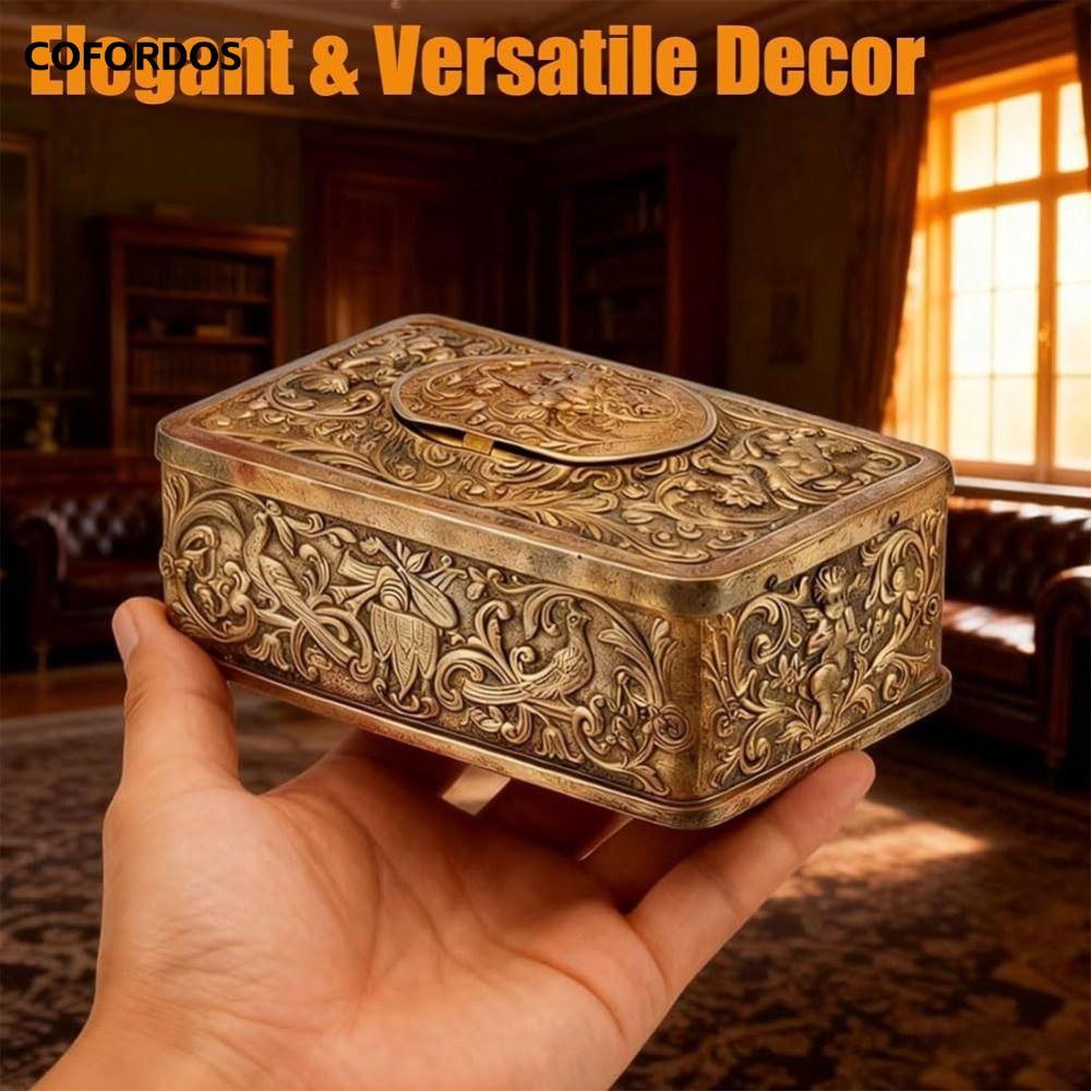 COFORDOS Singing Bird Music Box, Vintage Elegant Wind Up Music Box, Automaton Lãng Mạn Nổi Hộp Nhạc 