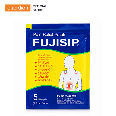 Miếng Dán Giảm Đau Fujisip Gói 5 Miếng | Guardian Việt Nam