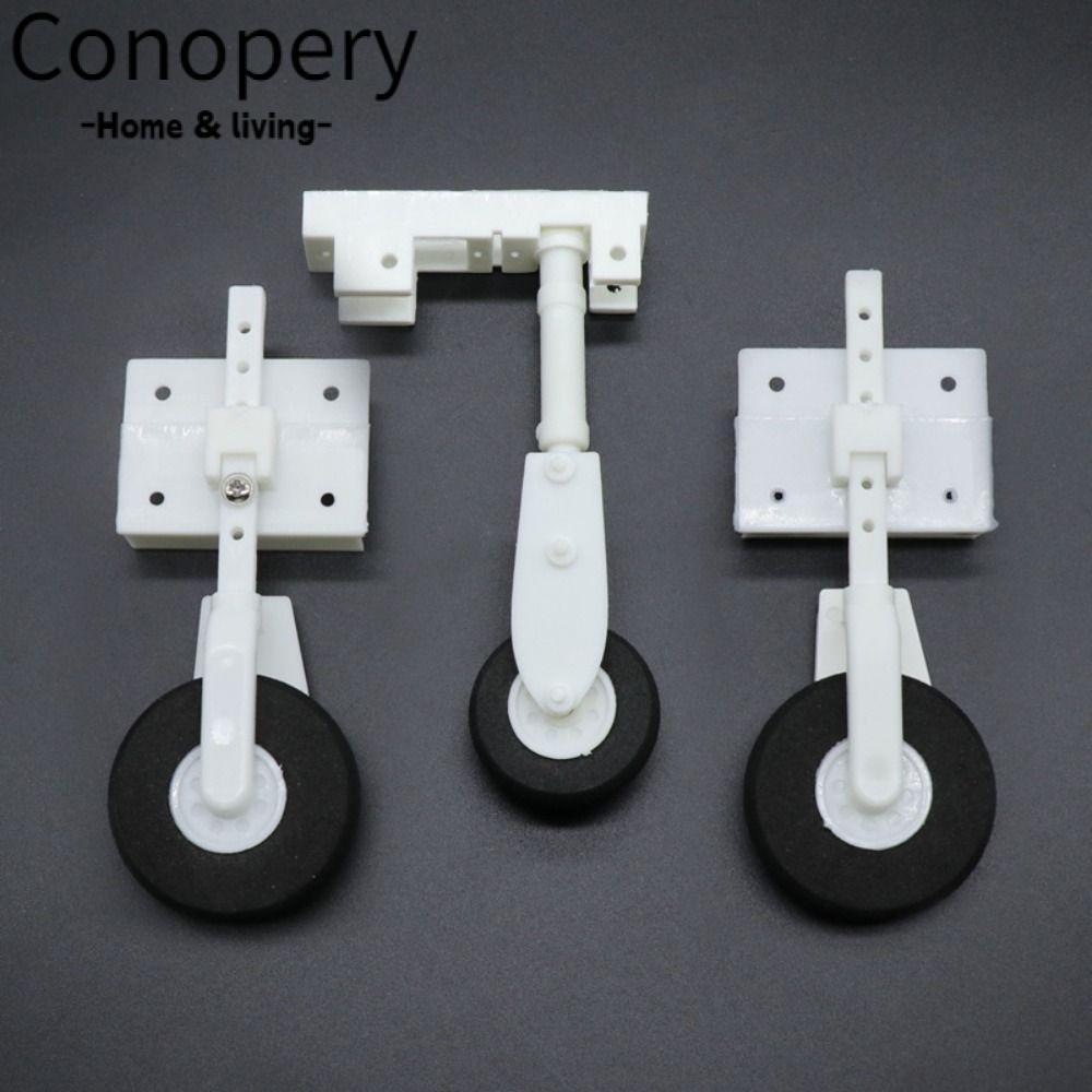 CONOPERY RC Plane Landing Gear, KT Board Trọng lượng nhẹ SU27 Bộ lắp ráp, Phụ kiện đồ chơi DIY Quadc