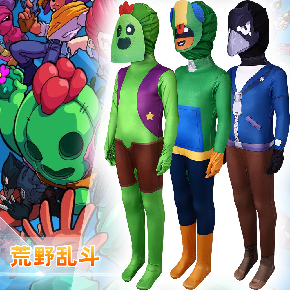 [Sẵn Sàng Giảm Giá] 5cos Trang Phục BrawlStars Trang Phục Hóa Trang Halloween Trình Diễn Sân Khấu Tr