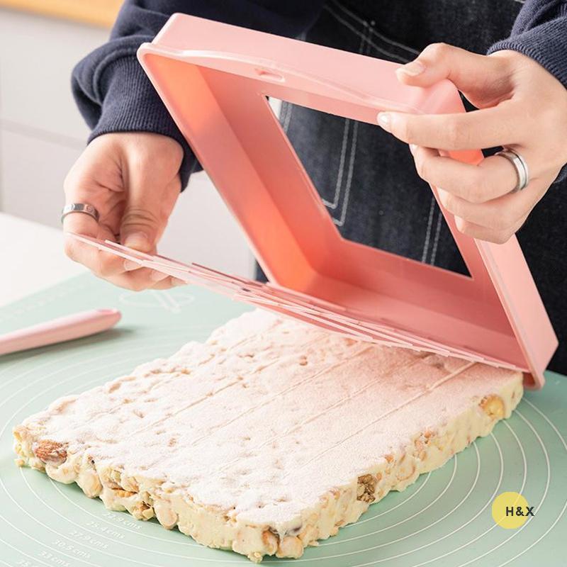 H & X Chất Lượng Cao Nougat Khuôn Bông Tuyết Bánh Ngọt Đáy Khuôn Làm Bánh Chống Dính Làm Mát Thiết L