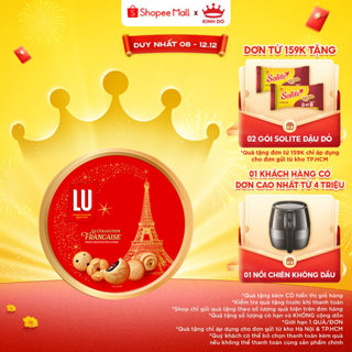  Bánh Quy Bơ Thập Cẩm Công Thức Pháp LU Hộp 540G - CÓ TÚI GIẤY - LIVE 