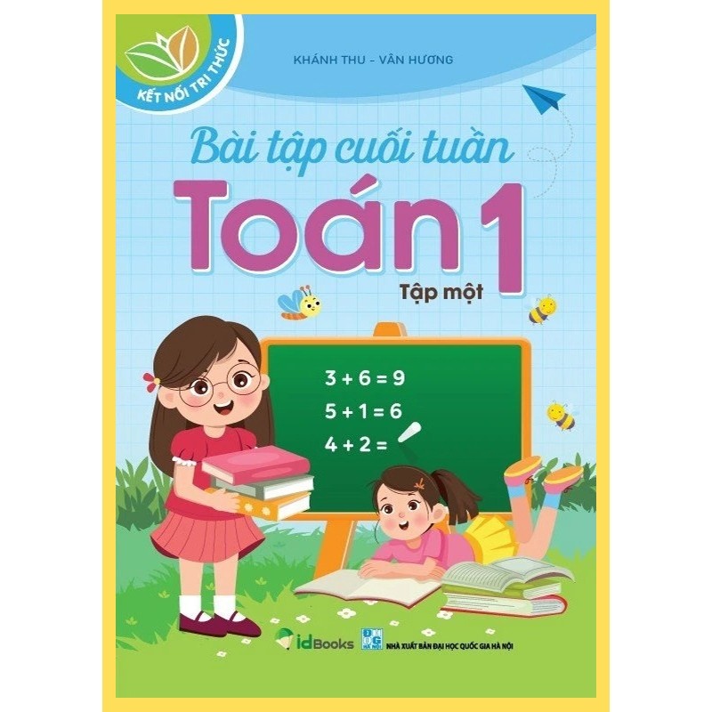 Sách - Bài tập cuối tuần toán lớp 1, 2 chương trình kết nối tri thức (idbooks)