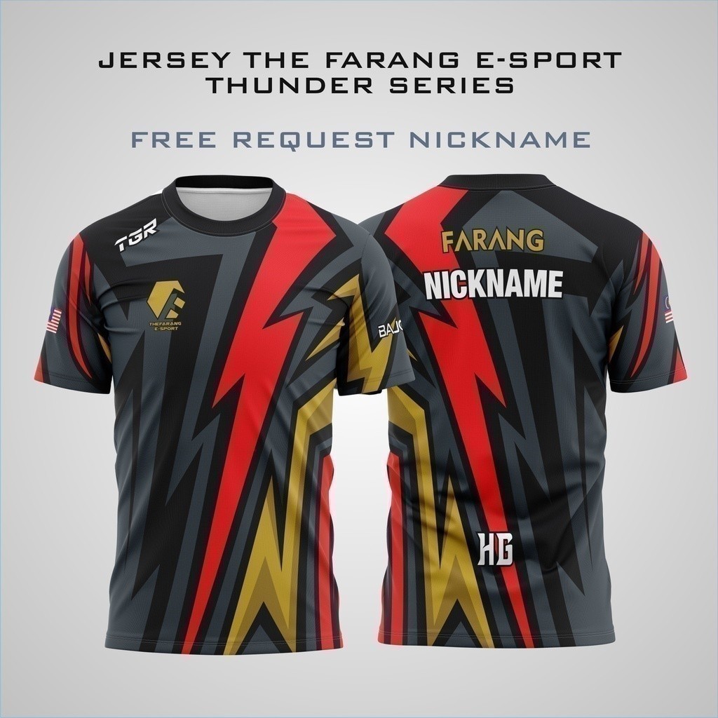 Jersey farang the esport thunder series free quest Biệt danh