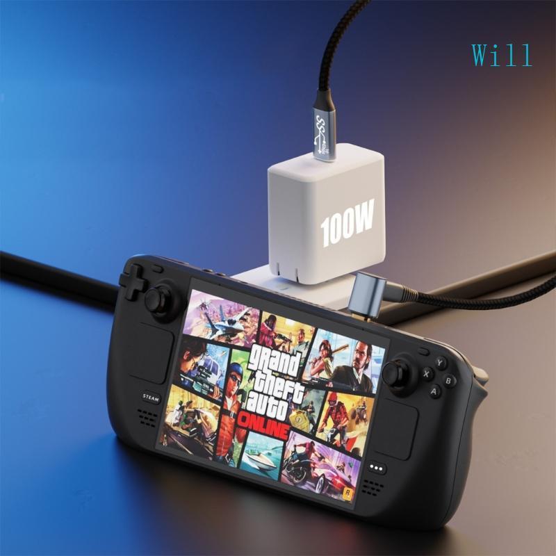 Sẽ 100W USB-C Type C Cáp Nguồn 10Gbps USB-C sang USB C Cho Laptop Điện Thoại Nhanh