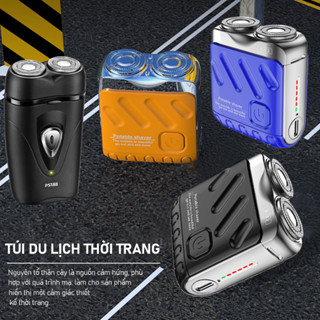 Máy Cạo Râu Mini 2 Lưỡi Cạo Nổi - Máy Cạo Râu Đa Năng Đầu Cạo Chống Nước
