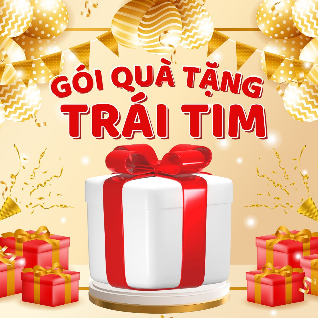 Gói Quà Tặng Trái Tim Lớn Cho Bé | Bộ Đồ Dùng Sơ Sinh An Toàn – Đầy Đủ Tắm, Ăn, Sinh Hoạt MO