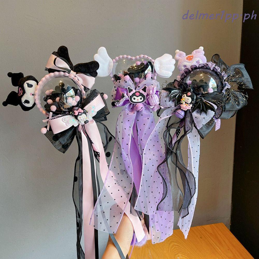 DELMERHOME Cây đũa phép cổ tích xinh xắn, Cây đũa phép cổ tích đầy màu sắc Kuromi giống như mơ mộng,