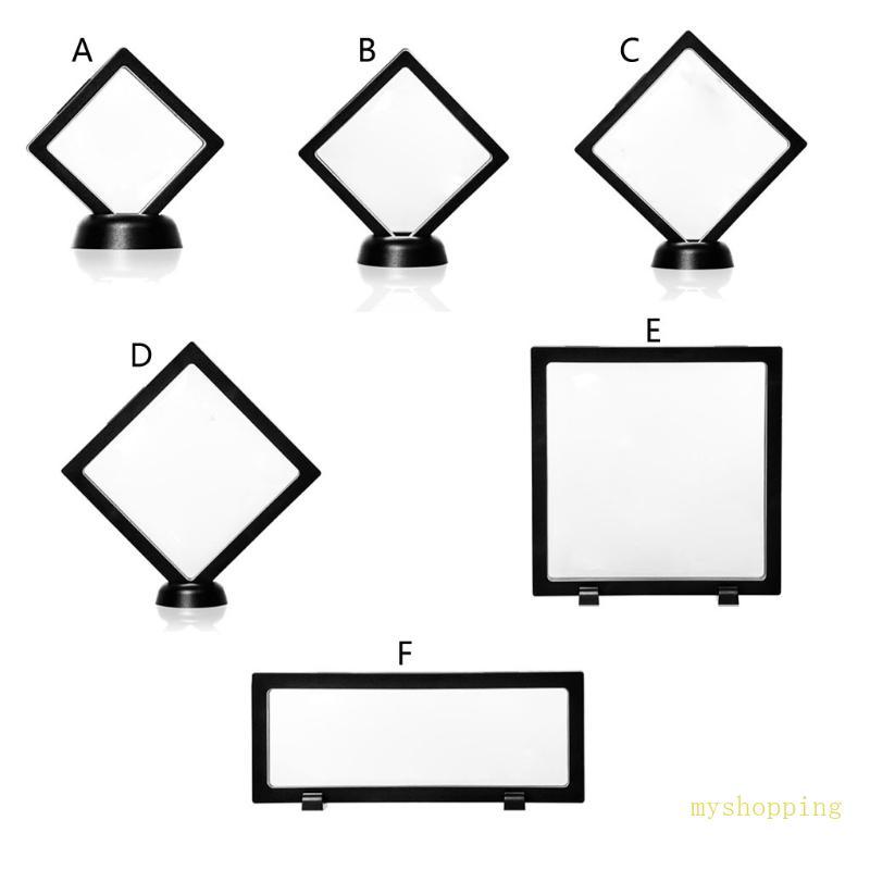 Ivy Challenge Coin Display Stand Điện thoại trong suốt nổi 3D cho hộp đựng đồ trang sức