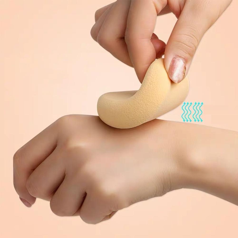 Hình Bầu Dục Bột Puff Beauty Trứng Mềm Trang Điểm Lớn Bột Puff Blender Beauty Sponge Sponge & Puff L