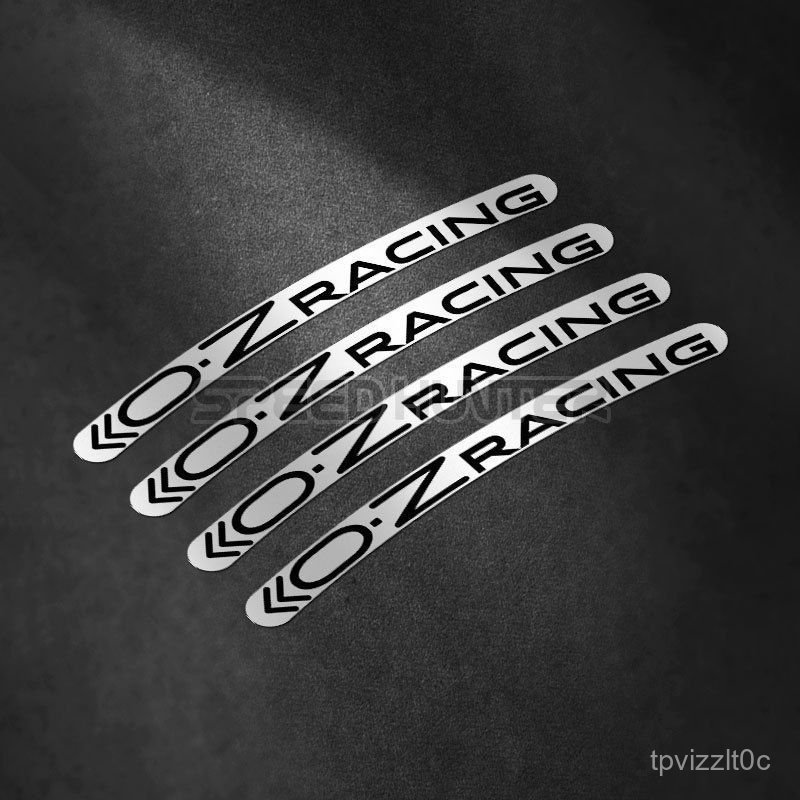 KTM Ducati 17Miếng dán trang trí vành bánh xe OZ RACING Bánh xe máy Miếng dán phản quang chống thấm 
