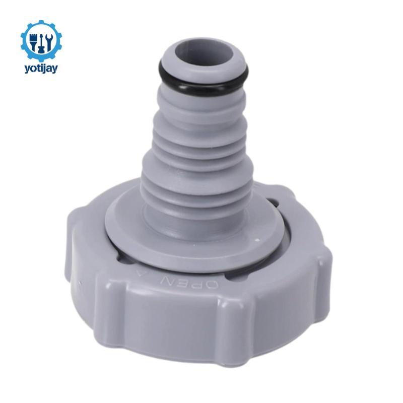 Van thoát nước bể bơi Đồ dùng hiệu suất cao P6H1419 Bộ chuyển đổi ống bể bơi màu xám