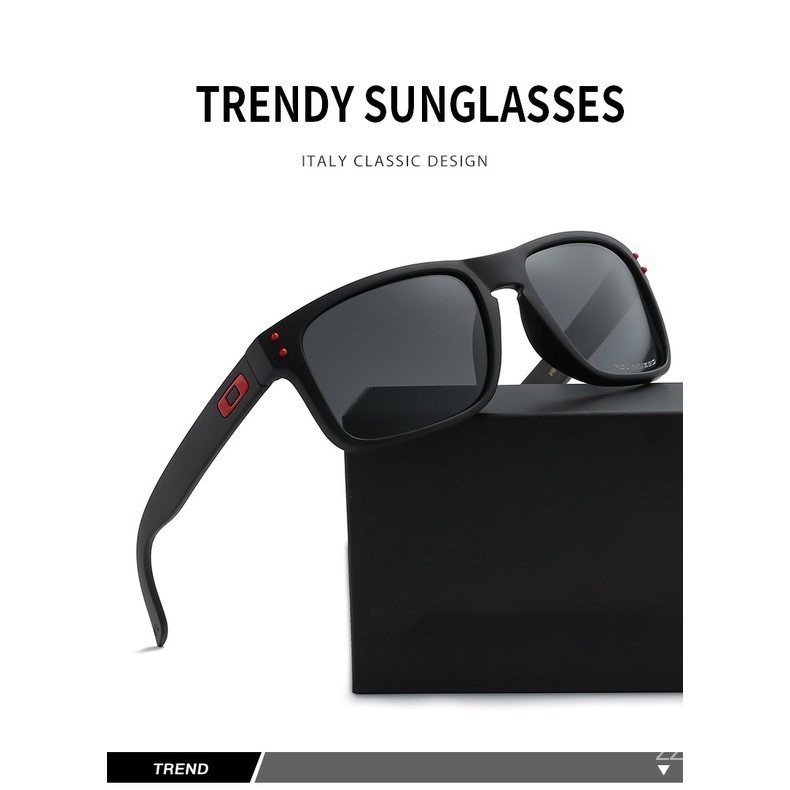Kính râm Oakley [Có hộp] Kính lúp Oakley Holbrook phân cực Kính thể thao 100% 8Vz-99