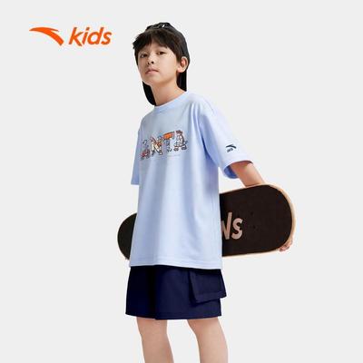 Áo Phông Ngắn Tay Bé Trai ANTA Kids 3525C8103