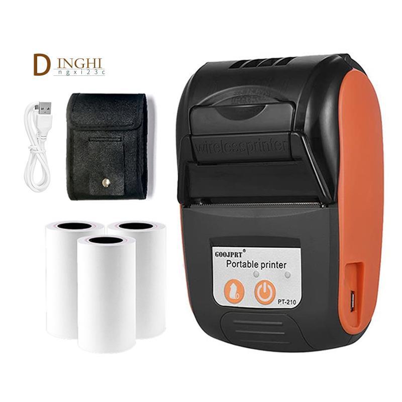 Máy in nhiệt Bluetooth cầm tay Máy in hóa đơn 58mm cầm tay cho điện thoại Ios Android