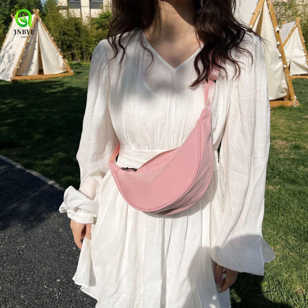 Túi đeo chéo nylon JNBYE, Túi đeo nách Vải Oxford Túi xách vải, Túi đeo ngực thời trang Túi đeo chéo