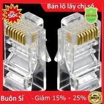 100 hạt mạng RJ45 I Đầu bấm mạng RJ45