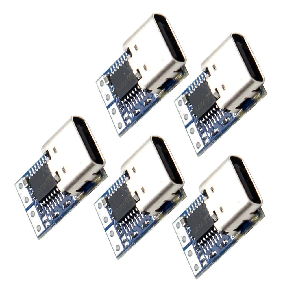 Wowowi 5 CÁI PD sang DC Trigger Board USB C PD2.0 3.0 Decoy Mô-đun sạc nhanh cho máy tính xách tay