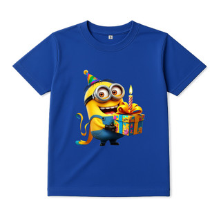 Áo Thun Trẻ Em MINION, Chất Poly Thái , Có Size Lớn Từ 7-95kg, Nhiều Màu Áo, Size To Nhắn Shop, ANAMKIDS