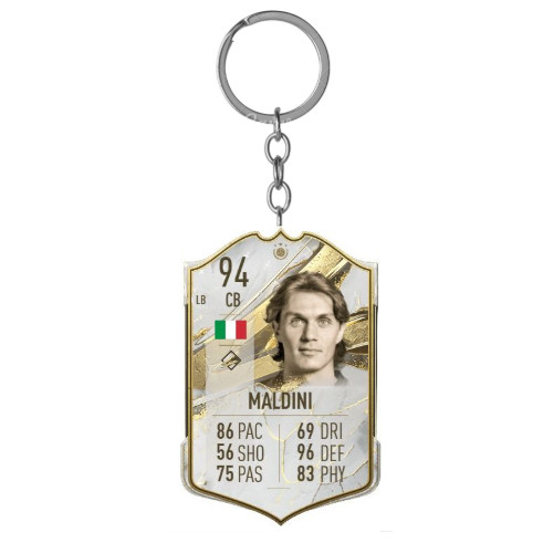 Paolo Maldini keychain