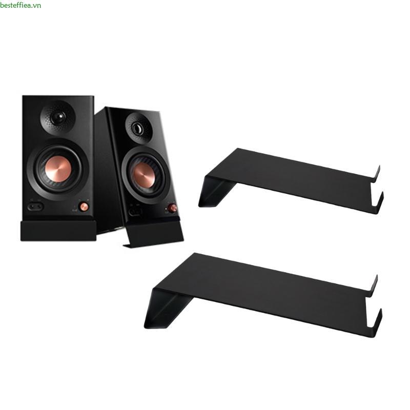 Heavy Duty Metal Speaker Stands Support NonSlip Base for Enhanceds Sound Performances