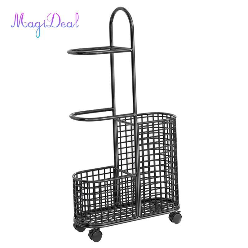 MagiDeal Garage Ball Storage Cart Thể Thao Vợt Yoga Ball Storage Bins Đa Năng