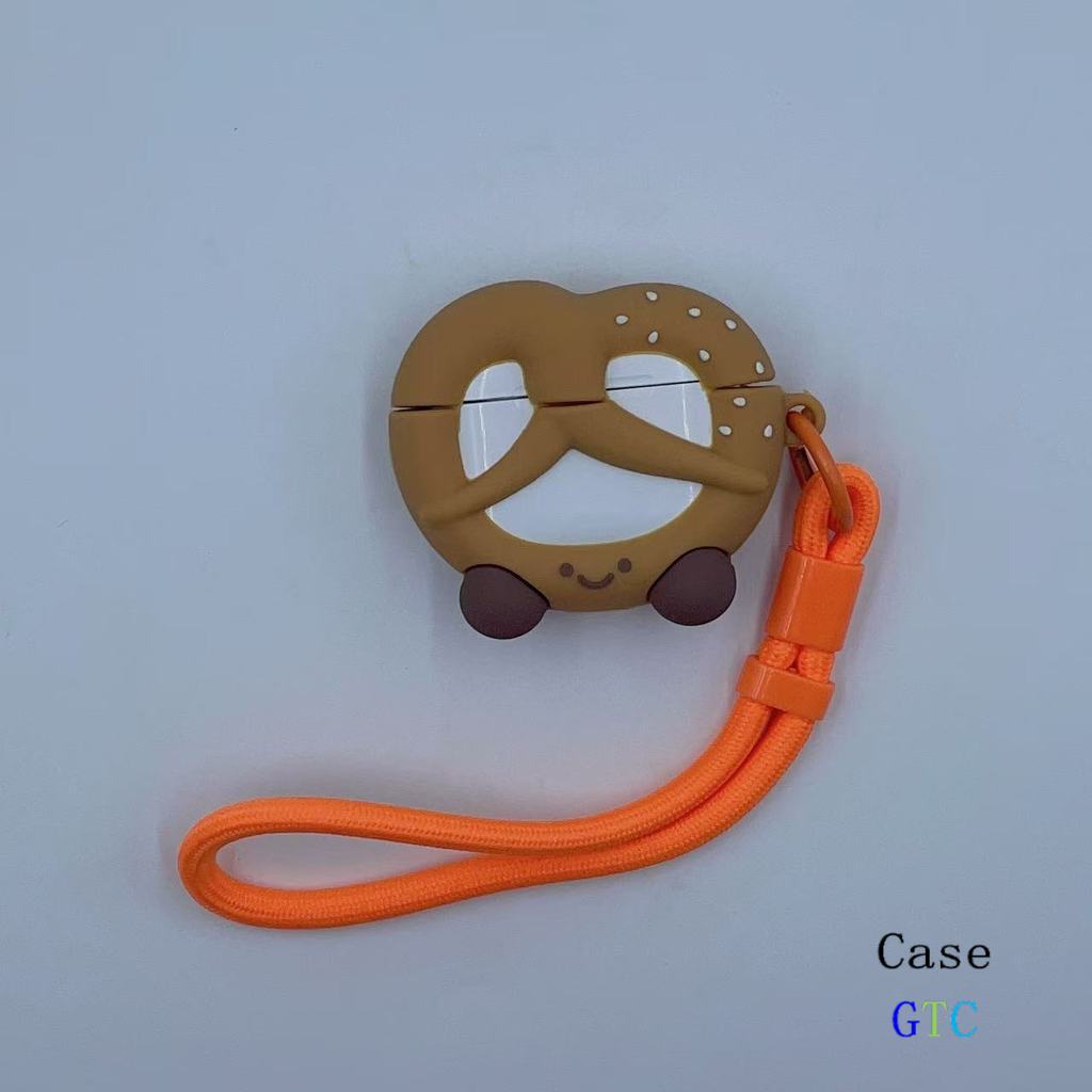 GTC Dành Cho GOOJODOQ J201 J206 J228 J229 Vỏ Tai Nghe & Dây Buộc Sáng Tạo Mẫu Bánh Mì