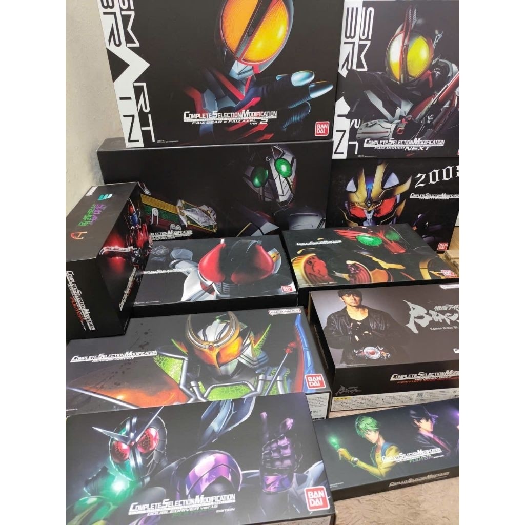 ( Đặt trước ) CSM Driver Kuuga Agito Faiz Blade Kabuto Deno Kiva - Complete Selection Modification