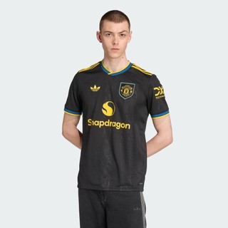  adidas Bóng đá Áo Đấu Thứ Ba Manchester United Mùa Giải 25 26 Nam Đen KD4225 
