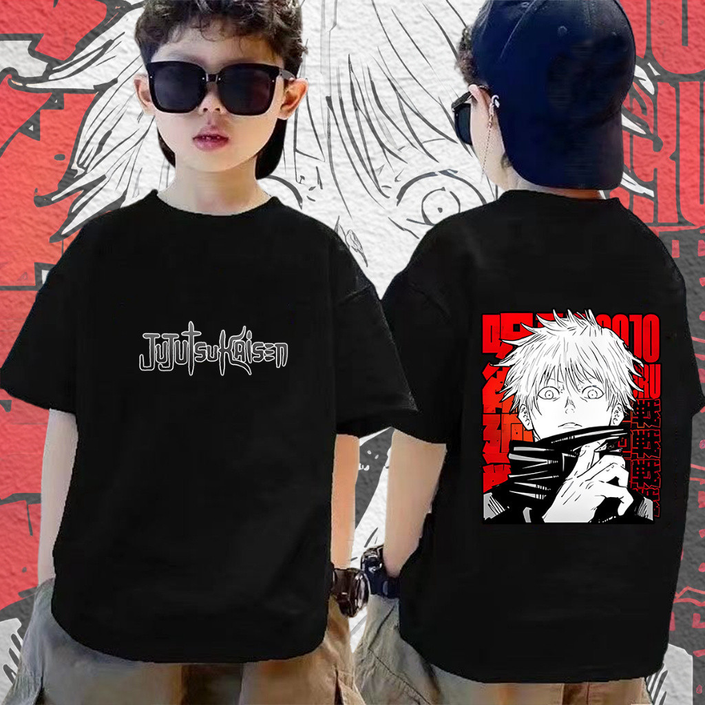 COD (Hồ Chí Minh)DREAMY BABY Áo thun trẻ em Gojo Satoru 'Jujutsu Kaisen' Ký tên Gojo Satoru