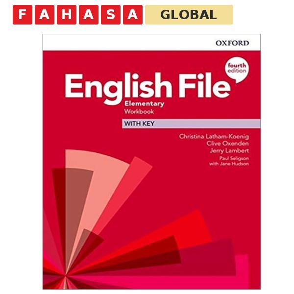 English File 4th Edition: Elementary: Workbook With Key       