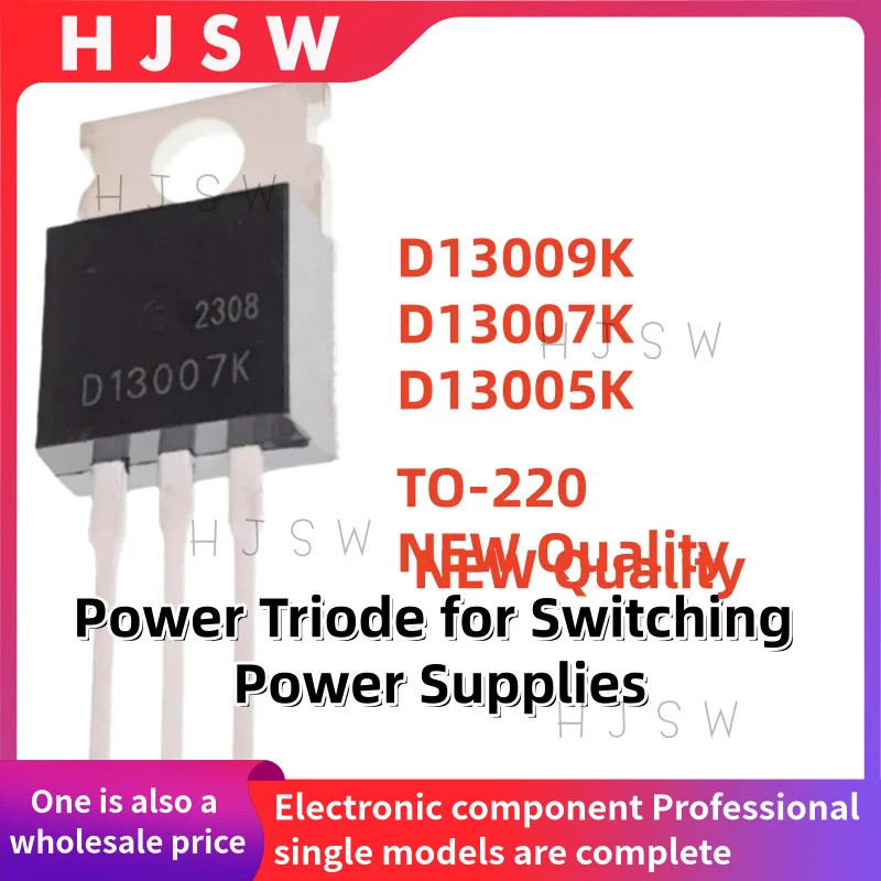 5 CHIẾC D13009K D13007K D13005K 13009K 13007K 13005K D13009 D13007 D13005 13009 13005 13007 TO-220 H