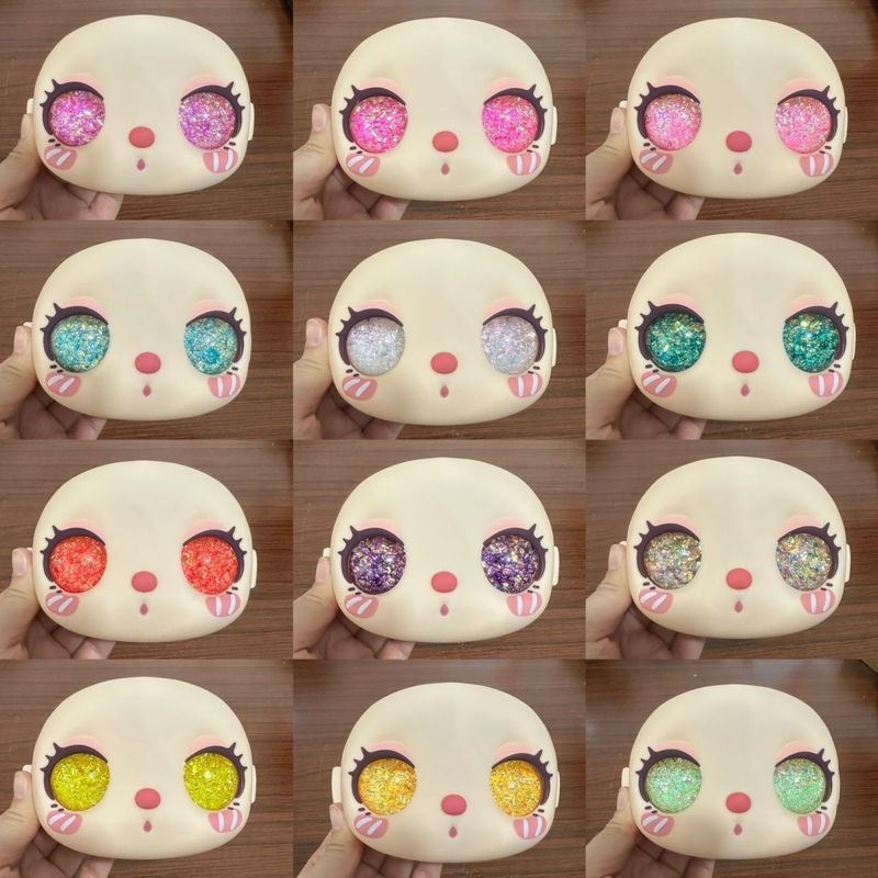 [Một Mắt] Lila 600% Lấp Lánh Mắt Tự Làm Đổi Mắt 600 Cơ Thể Lớn Kết Nối Mắt Nước Lưu Thông