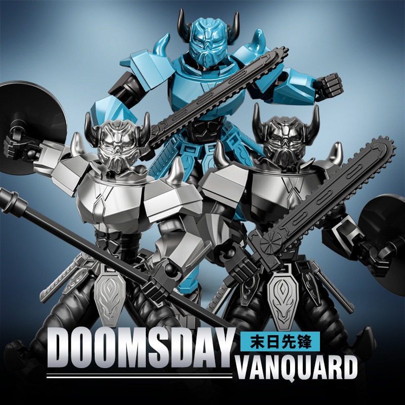 Lucky Dummy13 Dummy13 Doomsday Warrior Joint Hình Di Động Giáo Dục Hội Hình Khối Xây Dựng Đồ Chơi Na