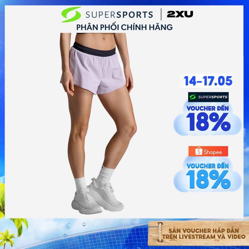 Quần Ngắn Nữ 2Xu Light Speed 3 Inch - Tím - WR6956b-VVV/WRF