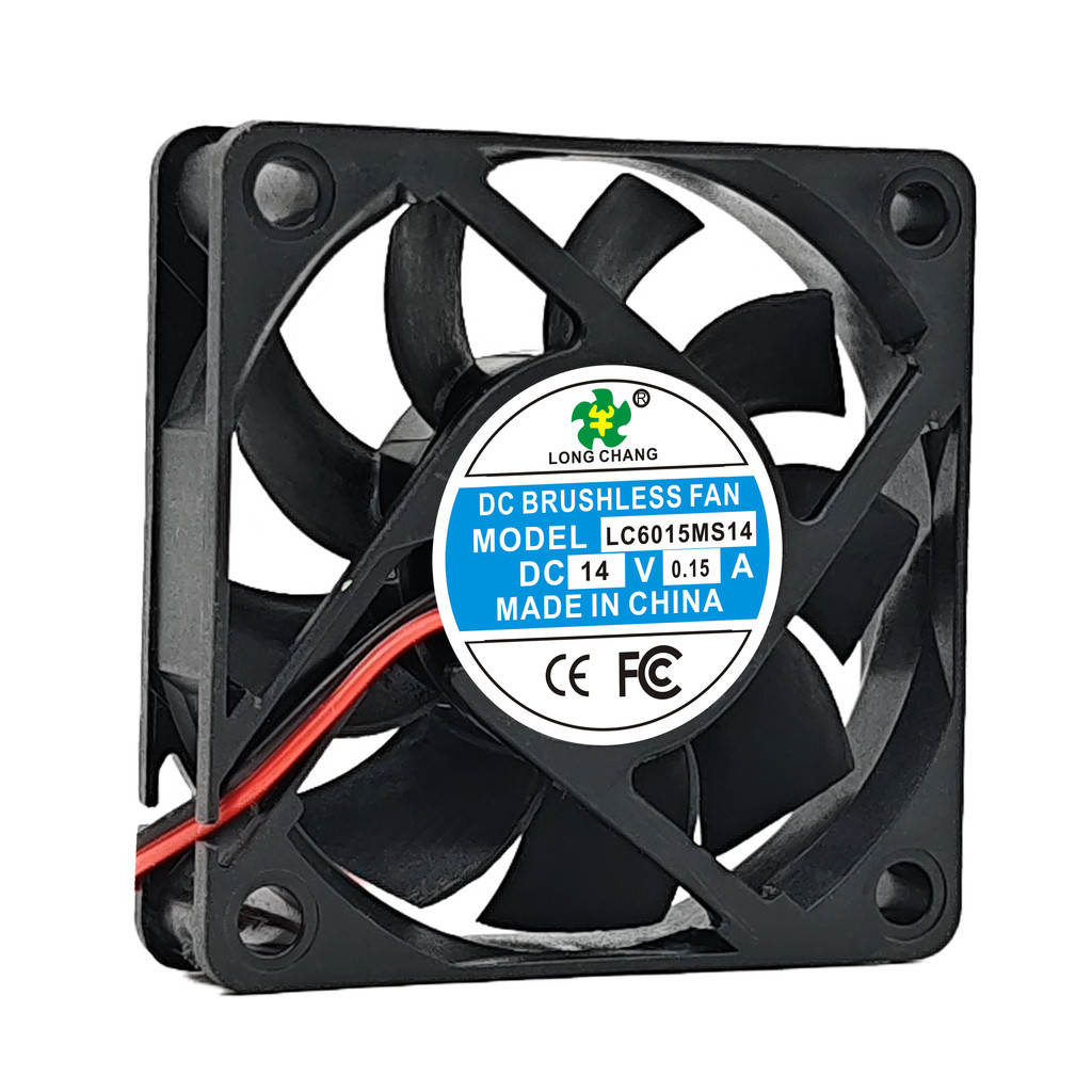 QUẠT KHÔNG DÂY DC LC6015MS14 14V 0,15A 6015 6CM 2
