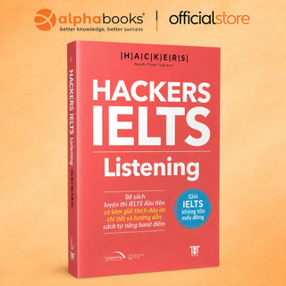 Sách - Hackers IELTS Listening - Lộ Trình Tự Học IELTS Kèm Lời Giải Chi Tiết (Gamma Books)