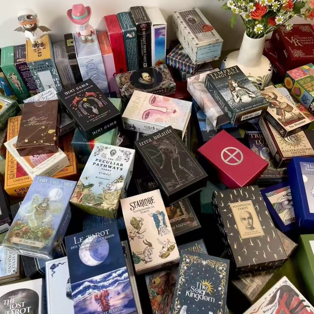2026 [Clearance Mystery Box Pick-up Leak] Tarot Cao Cấp Chưa Mở Thương Hiệu New West Tarot 78 Tarot 
