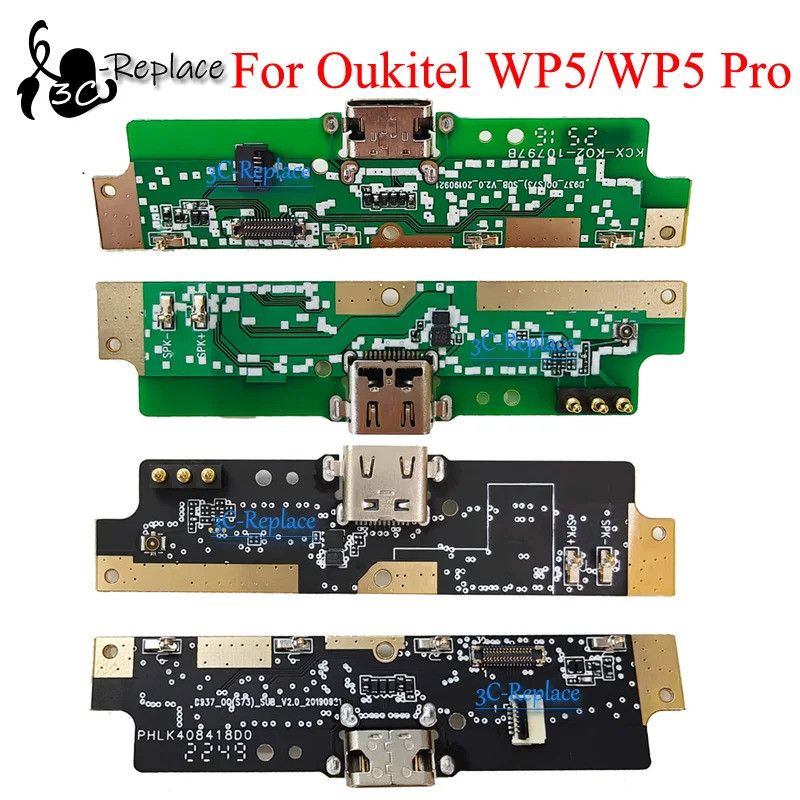 Dành Cho Oukitel WP5 Oukitel WP5 Pro USB Đế Sạc jack Cắm Đầu Nối Ổ Cắm Cổng USB Cổng Sạc Ban Flex