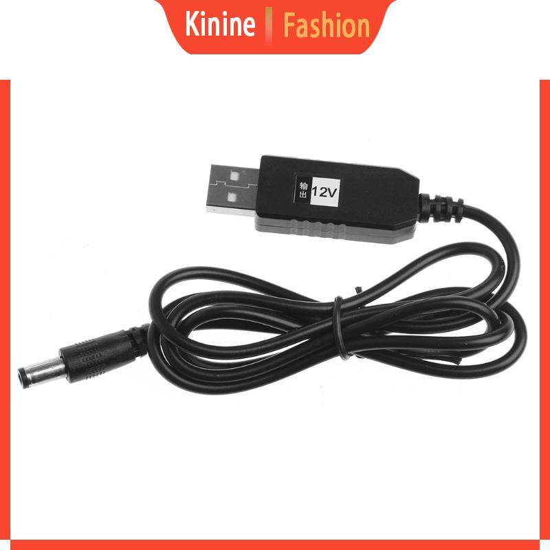 KIN Cáp USB DC 5V Boost sang 12V Bộ chuyển đổi điện áp USB Power Boost Line Step Up Boost Sạc nguồn 
