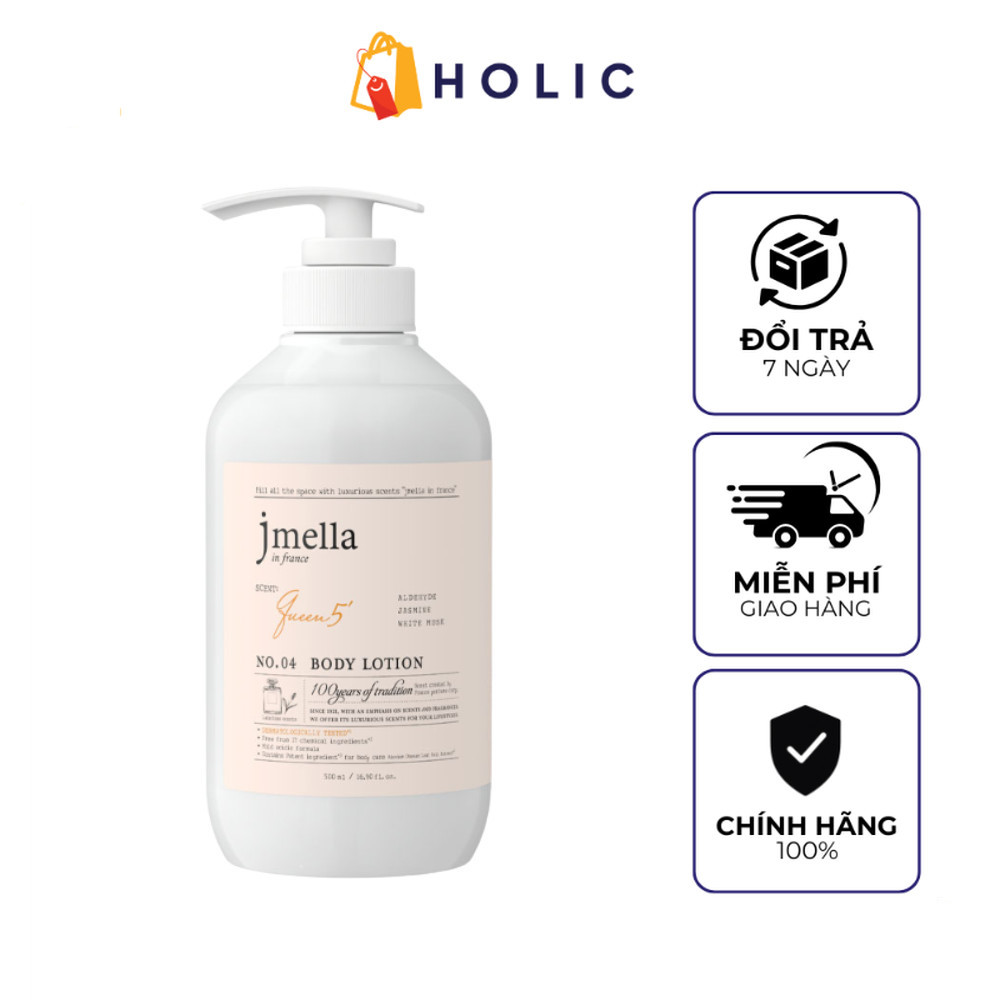 Dưỡng Thể Nước Hoa Jmella In France Body Lotion 500mL