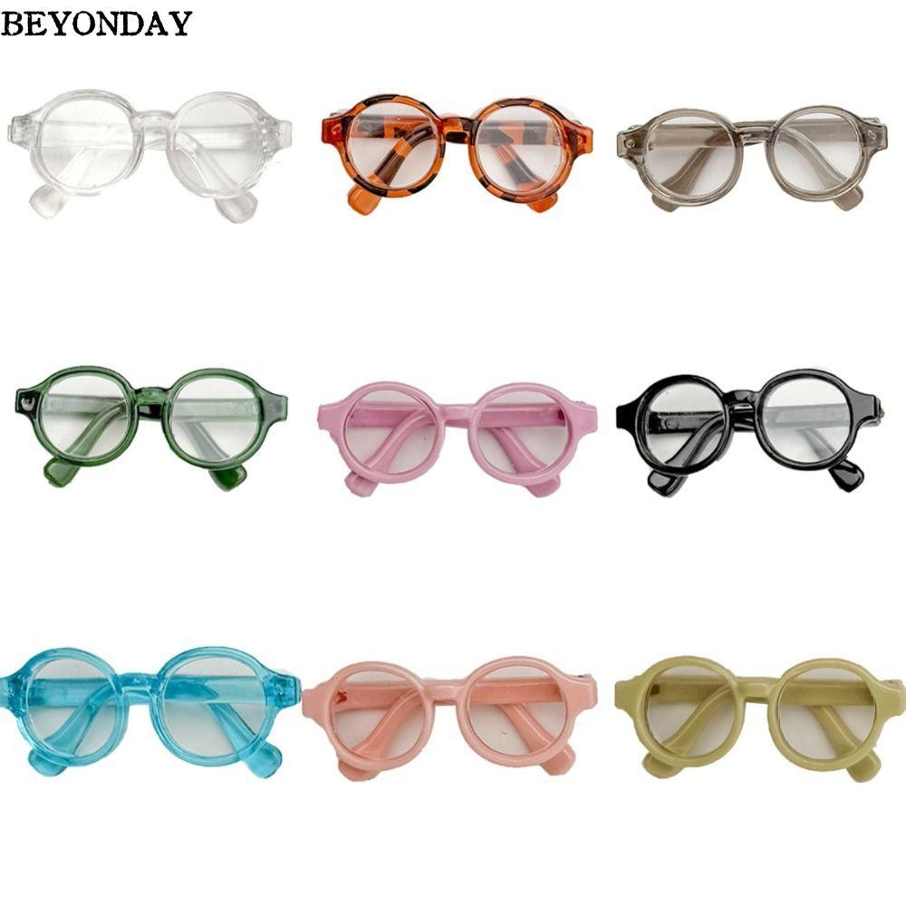 BEYONDAY Cho Kính, Thiết Kế Trong Suốt 10CM Búp Bê Mini Kính Búp Bê, 4CM Size Series Phụ Kiện Kính M