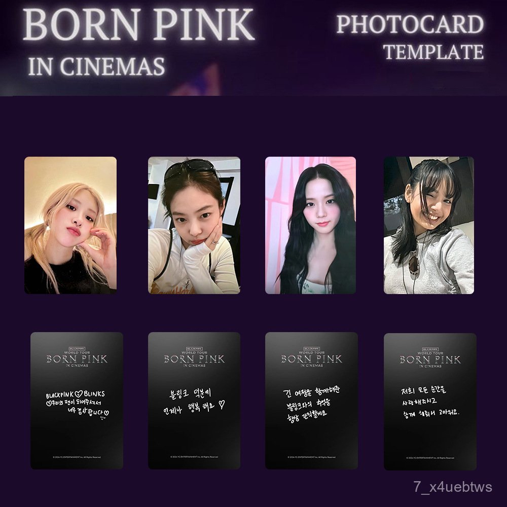 BP Kỷ niệm 8 năm CGV POB Phim Little Kaka BORN PINK IN CINEMAS Phim lớn thẻ nhỏ