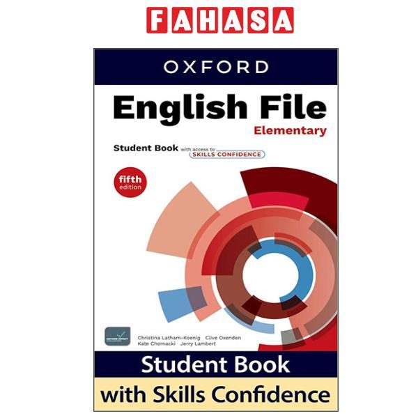English File Elementary Student Book With Skills Confidence - Fifth Edition