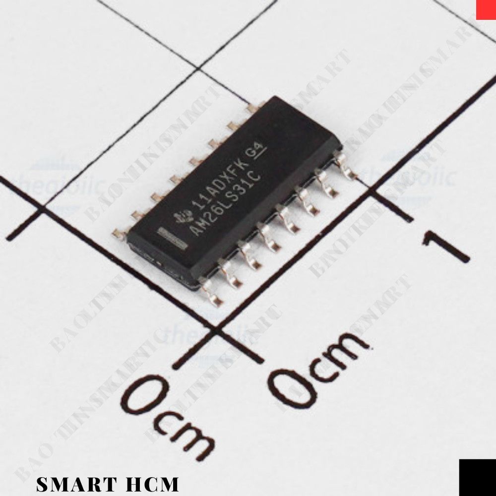 [2 Cái]- AM26LS31C Line Transmitter, 16-SOIC Smart. HCM City