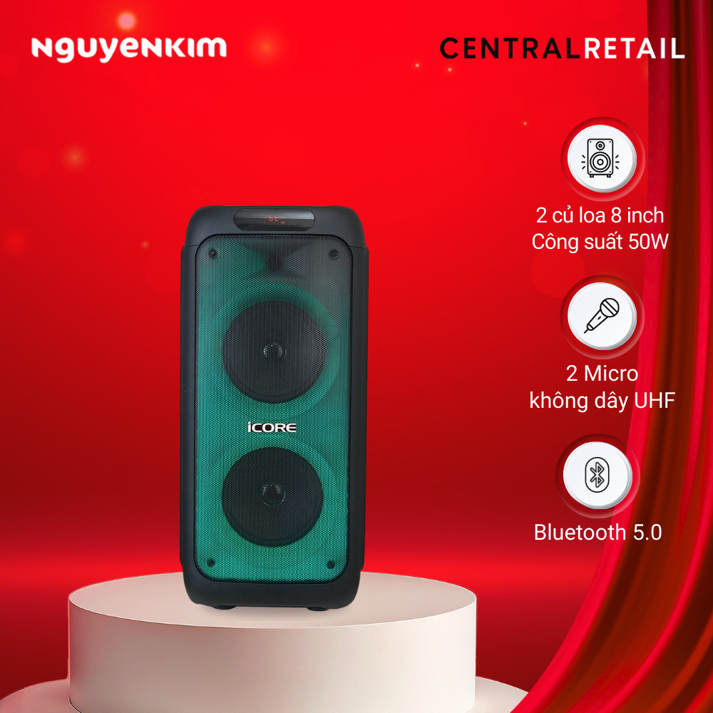 Bộ loa karaoke iCore i8