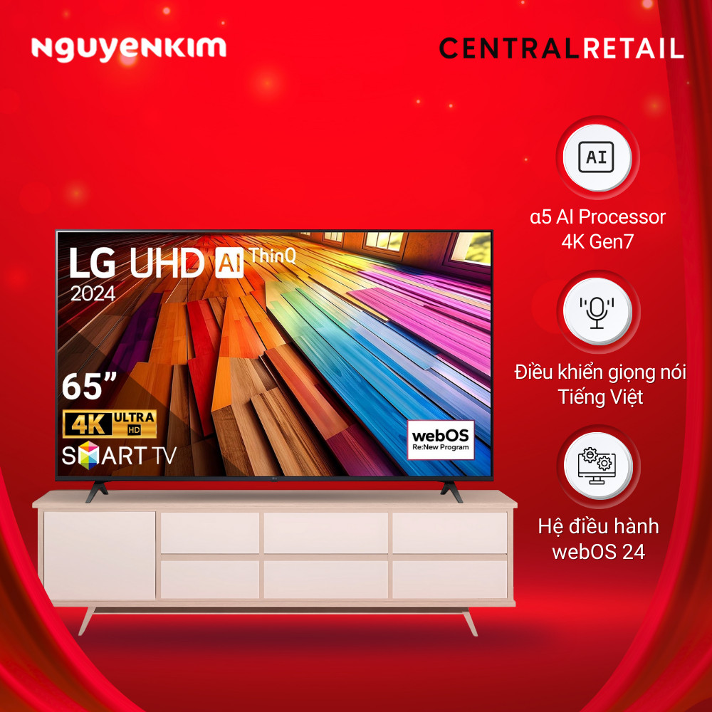Smart Tivi LED LG 4K 65 inch 65UT8050PSB