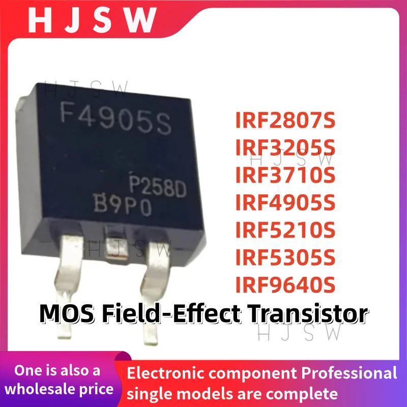 5 Chiếc IRF2807S IRF3205S IRF3710S IRF4905S IRF5210S IRF5305S IRF96540S F2807S F3205S F3710S F4905S 
